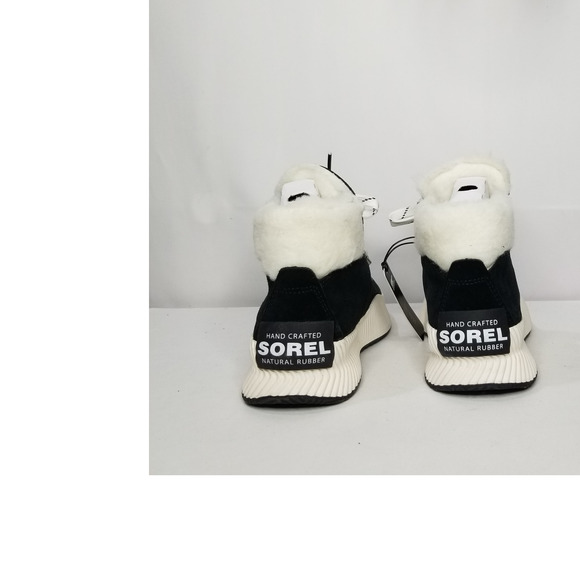 SOREL Women's ONA III Conquest WP Booties Size 5 Black, Sea Salt #1977201 NWT - Picture 5 of 8